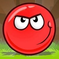 red bounce ball game